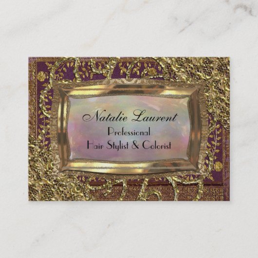 Saylavone elegantes berufliches visitenkarte (Vorderseite)