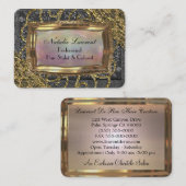 Saylavone Knight Elegante Beruflich Visitenkarte (Vorne/Hinten)