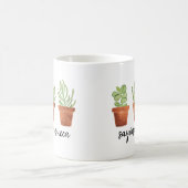 Sayonara Succa 3 Sukkulente Indoor Pflanze Kaffeetasse (Mittel)