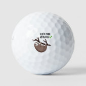 Says | Sloth Mode aktiviert Golfball (Vorderseite)