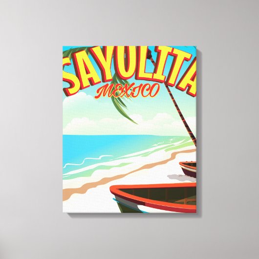 Sayulita Leinwanddruck (Vorderseite)