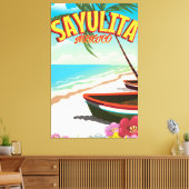 Sayulita Leinwanddruck (Insitu (Wohnzimmer))