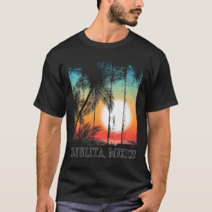 Sayulita Mexico Beach Palms Ferienhaus Surf T-Shirt