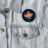 Sayulita Mexico Surfer Vintag Wave Sunset Bigwave Button (Beispiel)