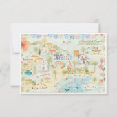 Sayulita, Mexiko | Karte für Hochzeiten (Vorderseite)