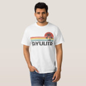 Sayulita Mexiko - Mexican Beach Retro Sunset Vinta T-Shirt (Vorne ganz)