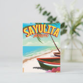 Sayulita Postkarte (Stehend Vorderseite)