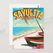 Sayulita Postkarte (Vorne/Hinten)