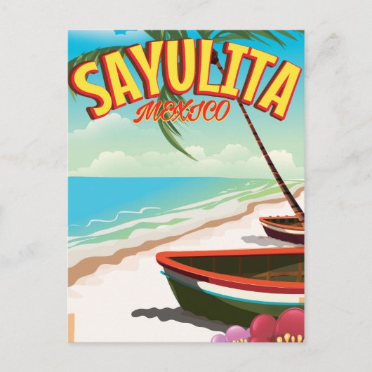 Sayulita Postkarte (Vorderseite)