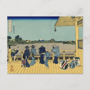 Sazai-Halle: Tempel der 500 Rakan (von Hokusai) Postkarte