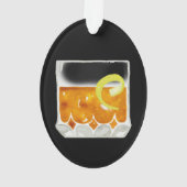 Sazerac Cocktail Personalisiert Ornament (Rückseite)