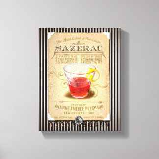 Sazerac - Der Offizielle Cocktail am Fuß des Campo Leinwanddruck