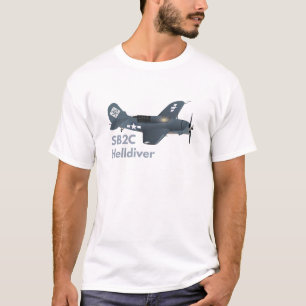 SB2C Helldiver / A-25 Shrike WW2 Flugzeug T-Shirt