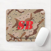 SB Camouflage-Mausunterlage Mousepad (Mit Mouse)