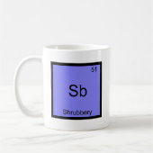 Sb - Gebüsch-lustiges Kaffeetasse (Links)