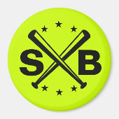 SB - Softball Magnet (Vorne)