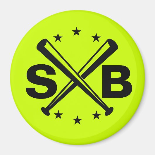 SB - Softball Magnet (Vorne)