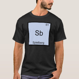 Sb - Spielberg Lustiges Chemie-Element-Symbol-T-Sh T-Shirt