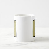 Sb - Symbol für die String-Bean-Pflanzenchemie Kaffeetasse (Mittel)