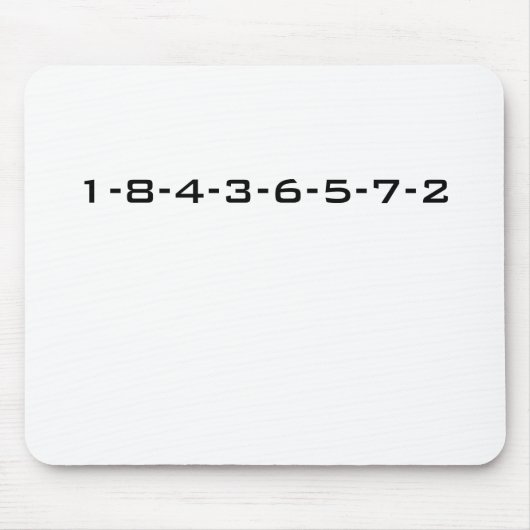 Sbc-Zündungs-Auftrag Mousepad (Vorne)