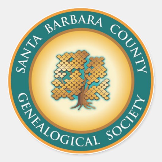 SBCGS-Sticker Runder Aufkleber (Vorderseite)