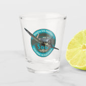 "SBD Dauntless" Schnapsglas (Vorderseite)