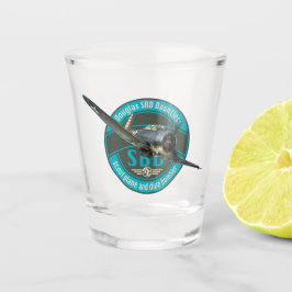 "SBD Dauntless" Schnapsglas