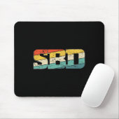 Sbd Squat Bench Deadlift Powerlift Mousepad (Mit Mouse)