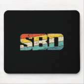 Sbd Squat Bench Deadlift Powerlift Mousepad (Vorne)