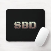 Sbd Squat Bench Deadlift Powerlift Mousepad (Mit Mouse)