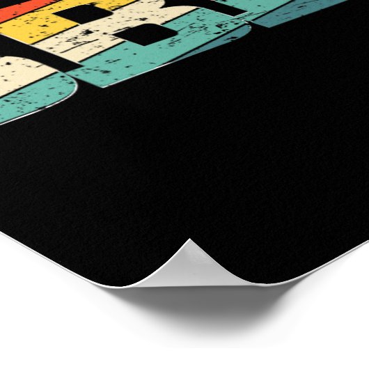 Sbd Squat Bench Deadlift Powerlift Poster (Ecke)