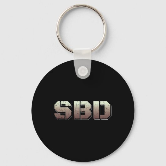 Sbd Squat Bench Deadlift Powerlift Schlüsselanhänger (Vorderseite)