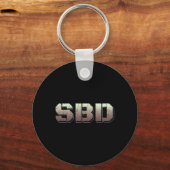 Sbd Squat Bench Deadlift Powerlift Schlüsselanhänger (Vorderseite)