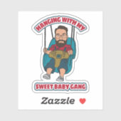 SBG4LIFE - Hangin mit meinem süßen Baby Gang Aufkleber (Blatt)