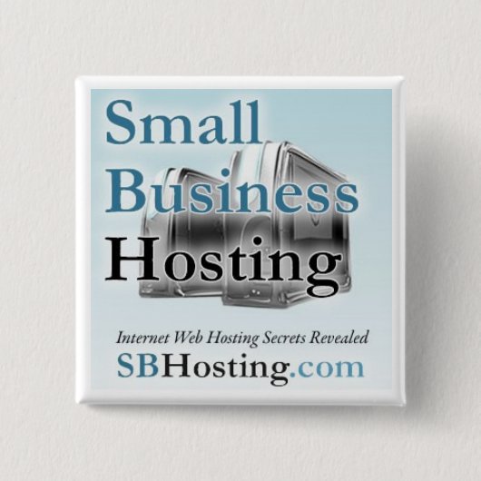 SBHosting Knopf Button (Vorderseite)