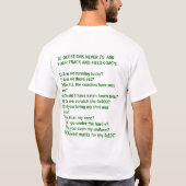 SBHS Bahn T-Shirt (Rückseite)