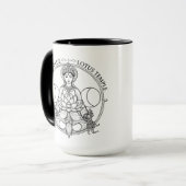 SBLT Goddess and Lotus Mug Tasse (Vorderseite Links)