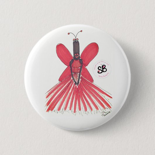 SBM Pseudoberühmtenballkleid-Mode-Knopf-Button Button (Vorderseite)