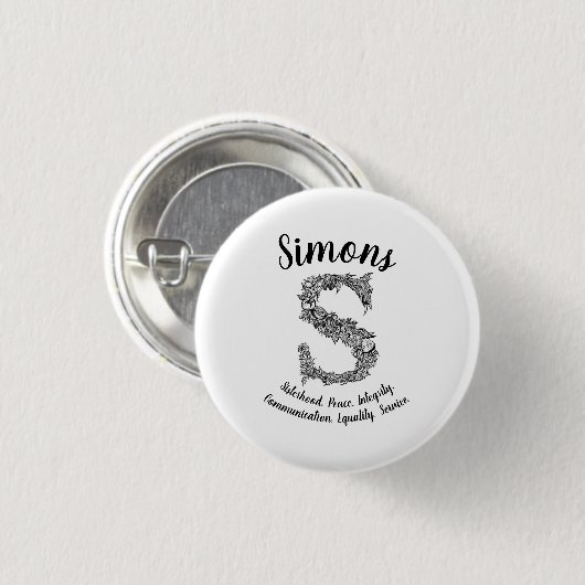 SBS - Simons - Merch Button (Vorne & Hinten)