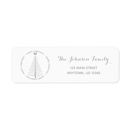 SBTF Custom Holiday Rücksendeadresse Silver (Vorne)