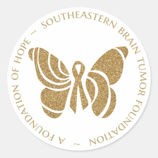 SBTF Custom Sticker - Gold (Vorderseite)