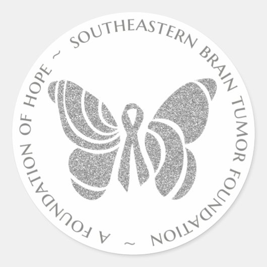 SBTF Custom Sticker - Silver (Vorderseite)