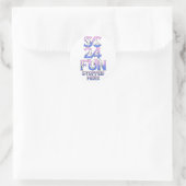 SC24FUN-LOGO RUNDER AUFKLEBER (Tasche)
