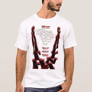 Sc-Landkreis-Karte T-Shirt