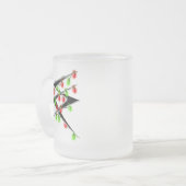 Sc-Logo mit der Weihnachtslicht-Tasse Mattglastasse (Vorderseite Links)