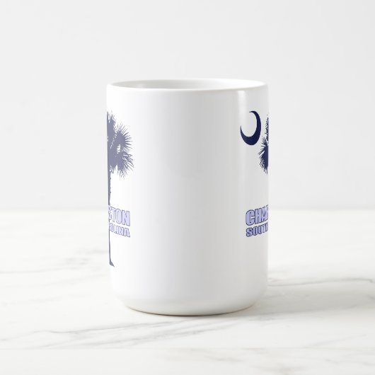 SC Palmetto & Crescent (Charleston) Kaffeetasse (Mittel)