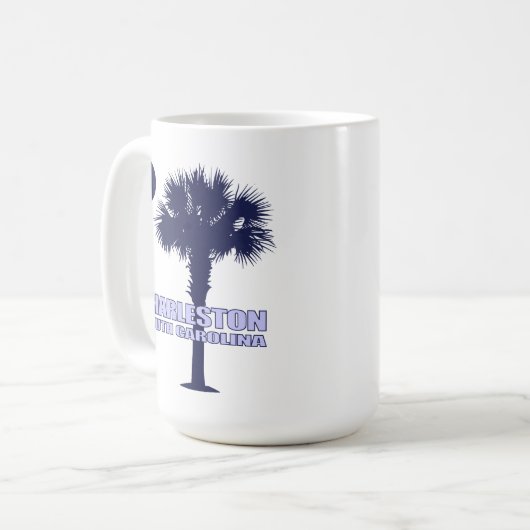 SC Palmetto & Crescent (Charleston) Kaffeetasse (Vorderseite Links)