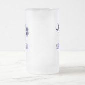 SC Palmetto & Crescent (Charleston) Mattglas Bierglas (Mittel)