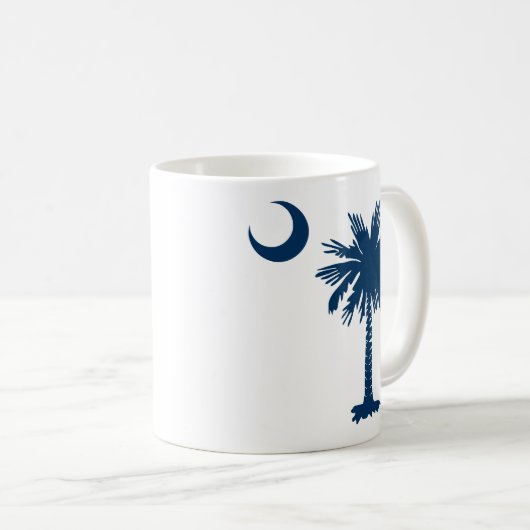 SC Palmetto & Crescent Kaffeetasse (VorderseiteRechts)