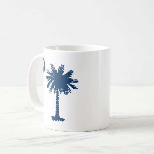 SC Palmetto & Crescent Kaffeetasse (Vorderseite Links)